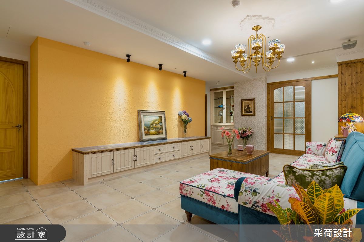114坪中古屋(5~15年)＿鄉村風多功能室案例圖片＿采荷設計X維度空間設計＿采荷X維度_20之26