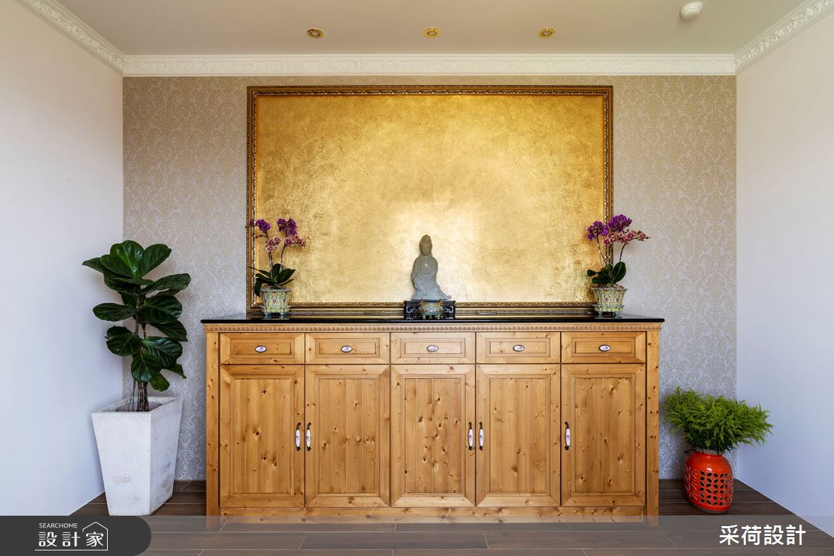 114坪中古屋(5~15年)＿鄉村風佛堂案例圖片＿采荷設計X維度空間設計＿采荷X維度_20之50