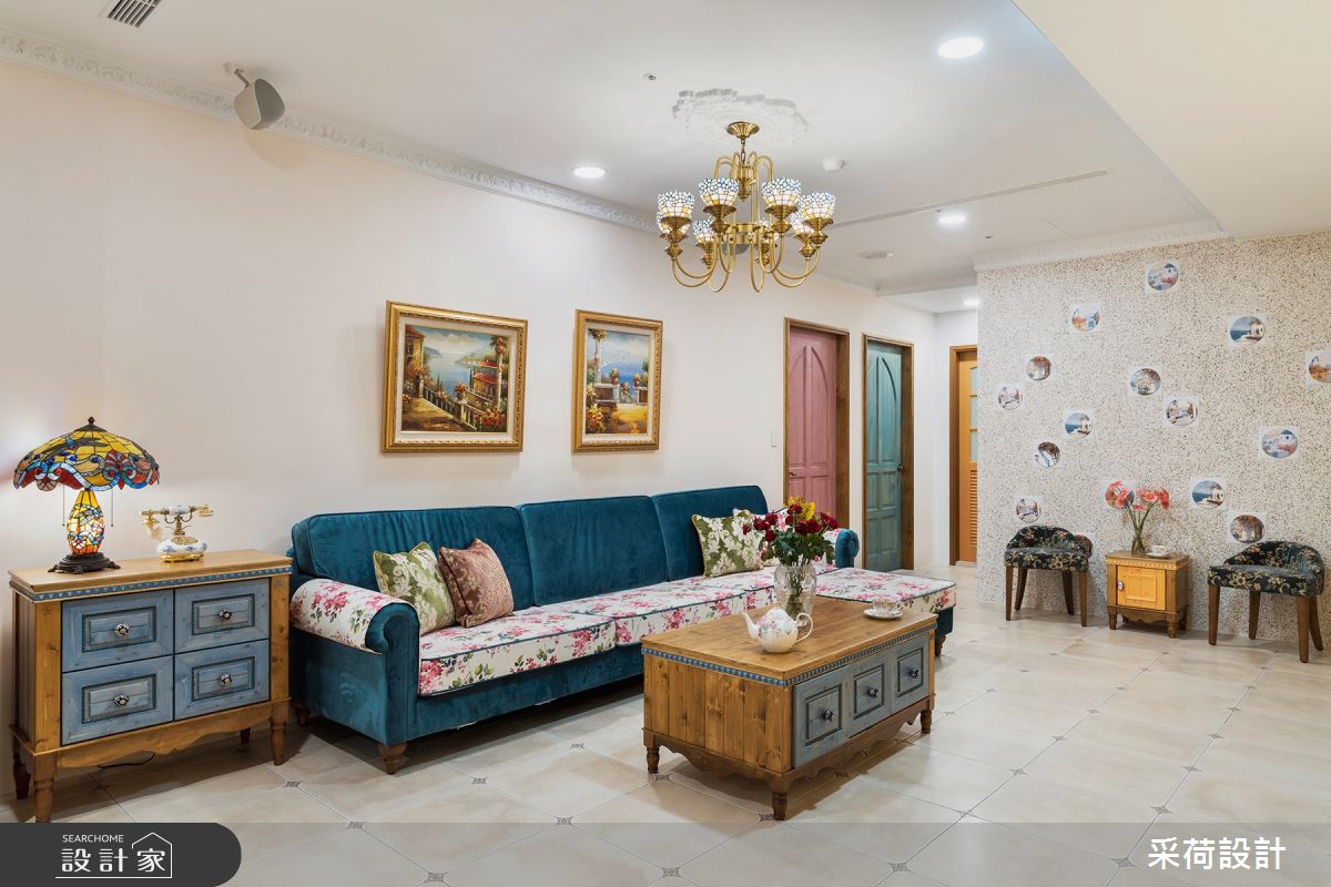 114坪中古屋(5~15年)＿鄉村風多功能室案例圖片＿采荷設計X維度空間設計＿采荷X維度_20之25