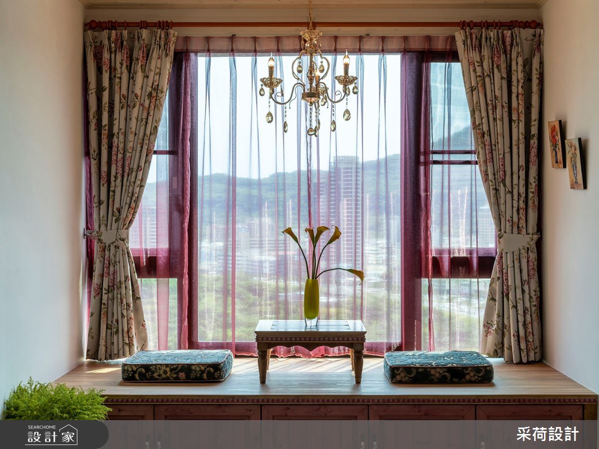 114坪中古屋(5~15年)＿鄉村風臥室臥榻案例圖片＿采荷設計X維度空間設計＿采荷X維度_20之35