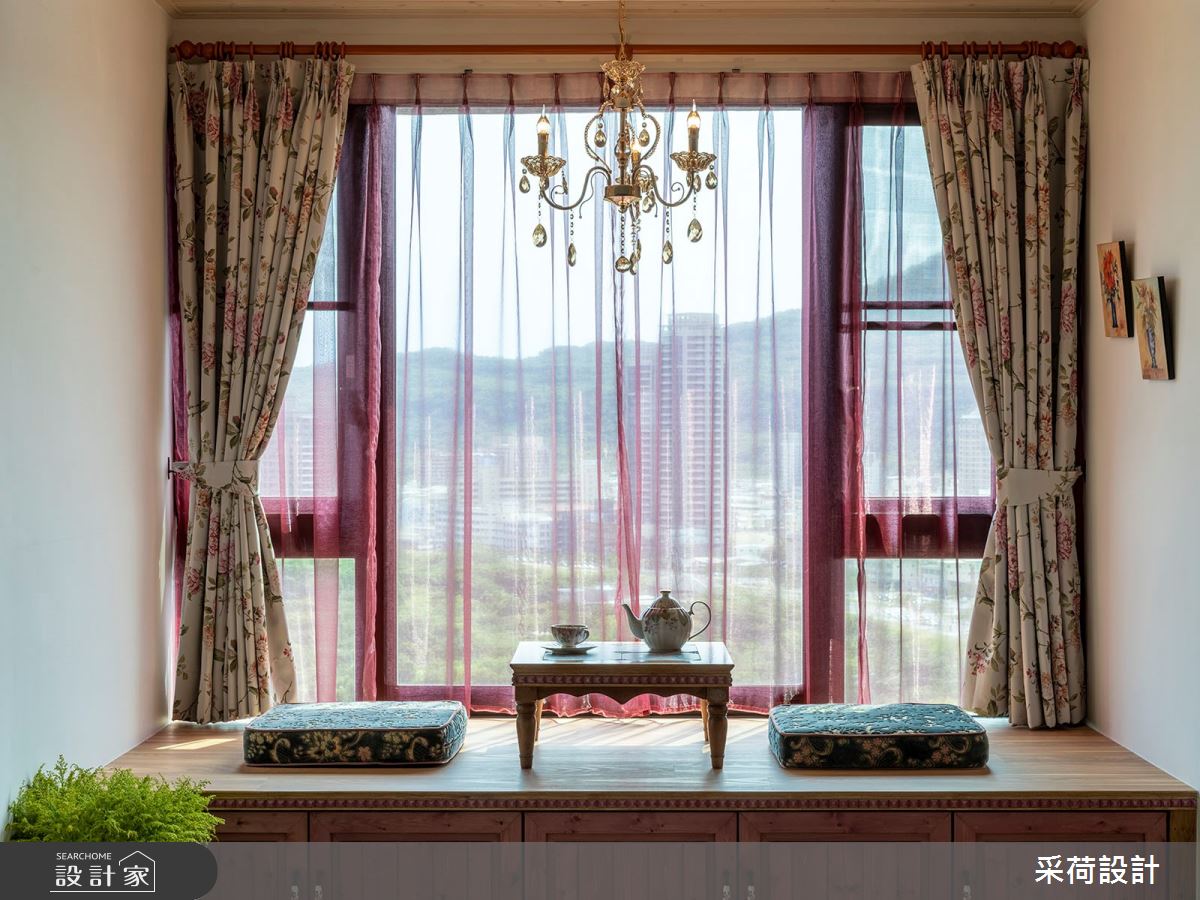 114坪中古屋(5~15年)＿鄉村風臥室臥榻案例圖片＿采荷設計X維度空間設計＿采荷X維度_20之34