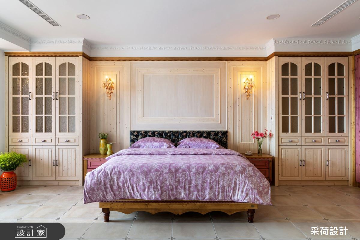 114坪中古屋(5~15年)＿鄉村風臥室案例圖片＿采荷設計X維度空間設計＿采荷X維度_20之32