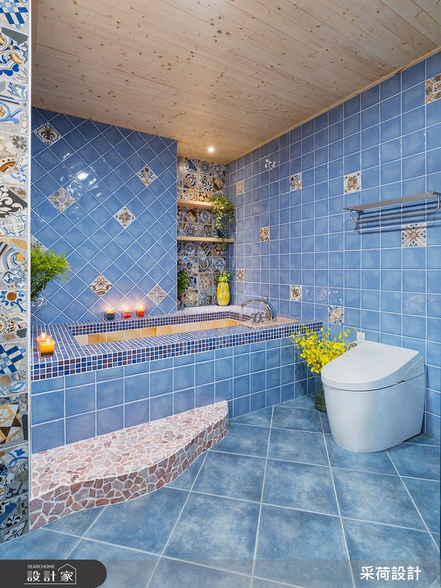 114坪中古屋(5~15年)＿鄉村風浴室案例圖片＿采荷設計X維度空間設計＿采荷X維度_20之57