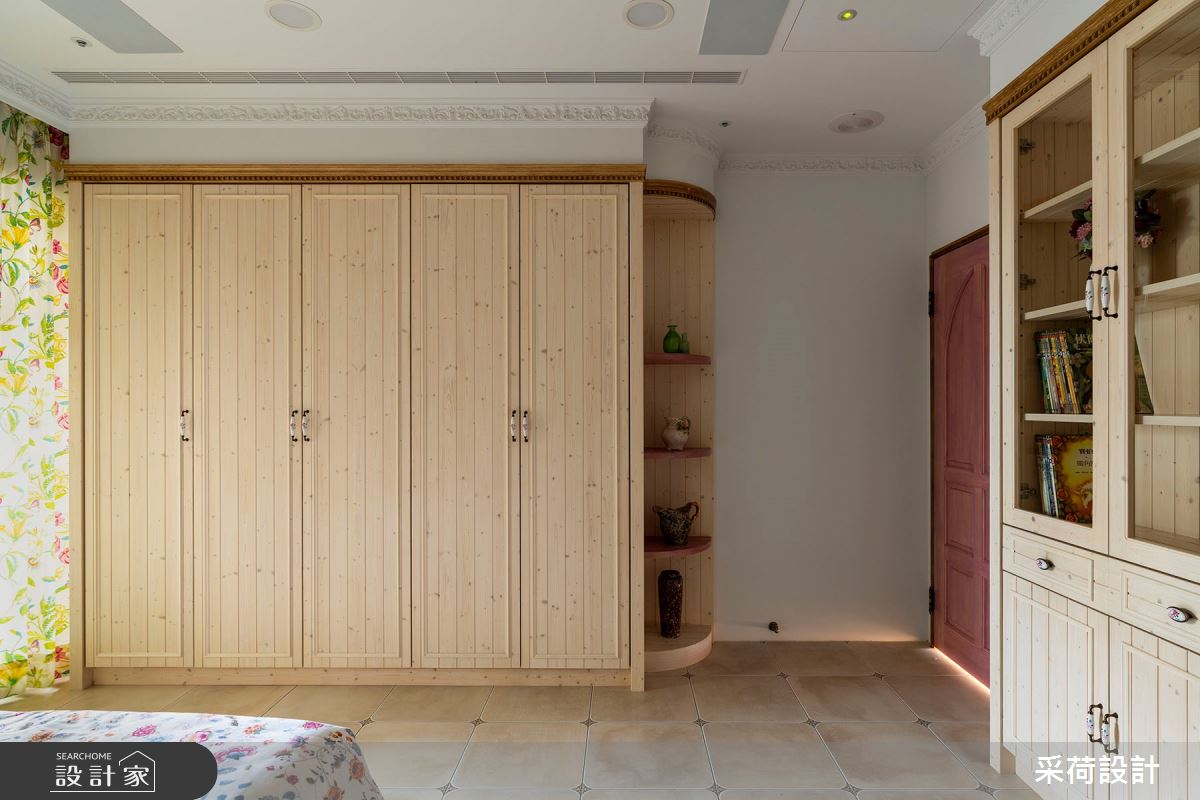 114坪中古屋(5~15年)＿鄉村風臥室案例圖片＿采荷設計X維度空間設計＿采荷X維度_20之48