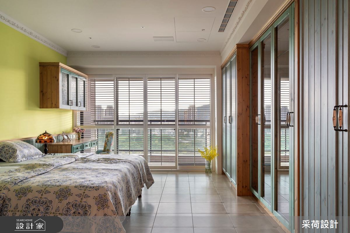 114坪中古屋(5~15年)＿鄉村風臥室案例圖片＿采荷設計X維度空間設計＿采荷X維度_20之45