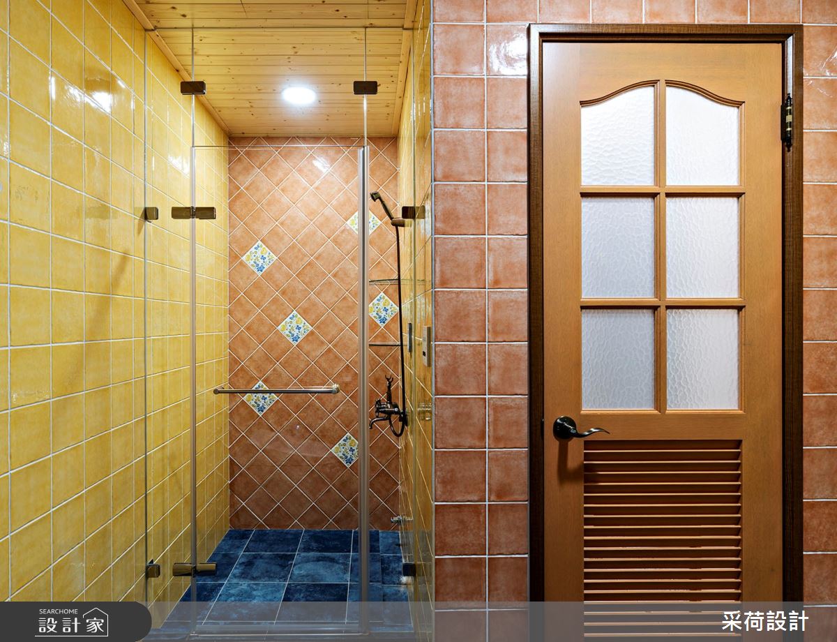 114坪中古屋(5~15年)＿鄉村風浴室案例圖片＿采荷設計X維度空間設計＿采荷X維度_20之59