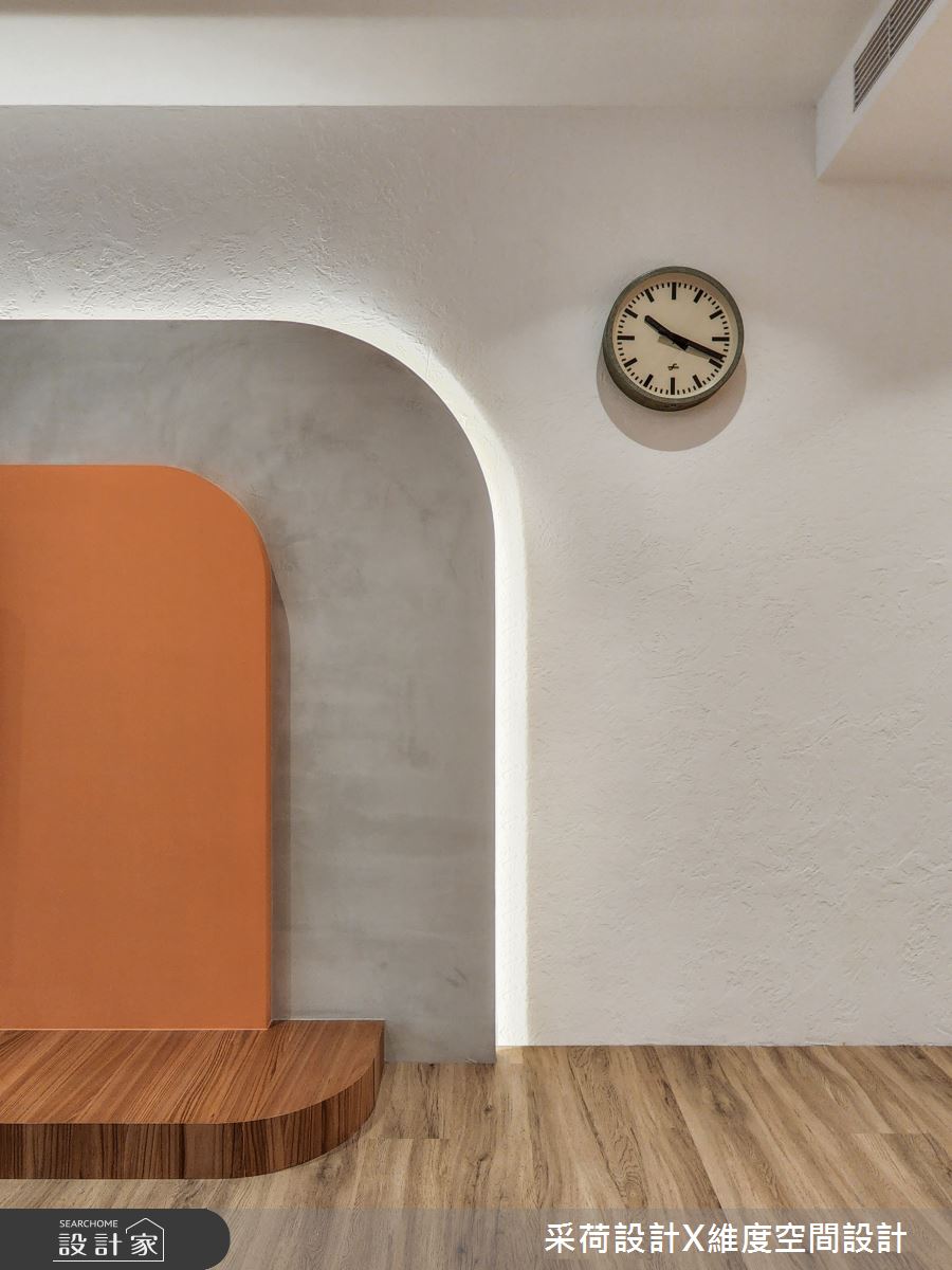 28坪新成屋(5年以下)＿混搭風客廳案例圖片＿采荷設計X維度空間設計＿采荷X維度_36之14