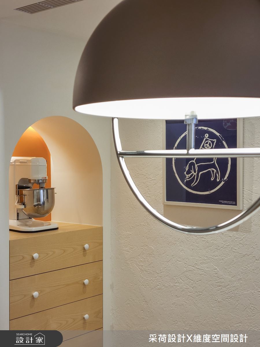 28坪新成屋(5年以下)＿混搭風餐廳案例圖片＿采荷設計X維度空間設計＿采荷X維度_36之5