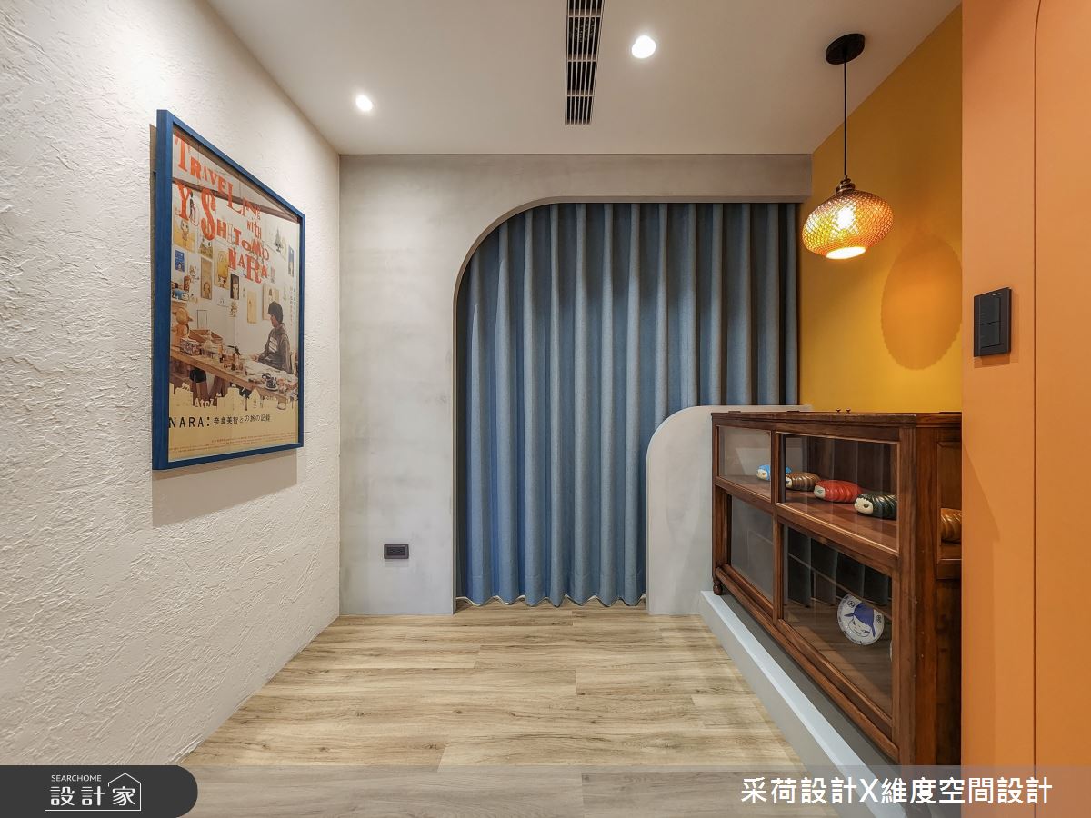 28坪新成屋(5年以下)＿混搭風多功能室案例圖片＿采荷設計X維度空間設計＿采荷X維度_36之28