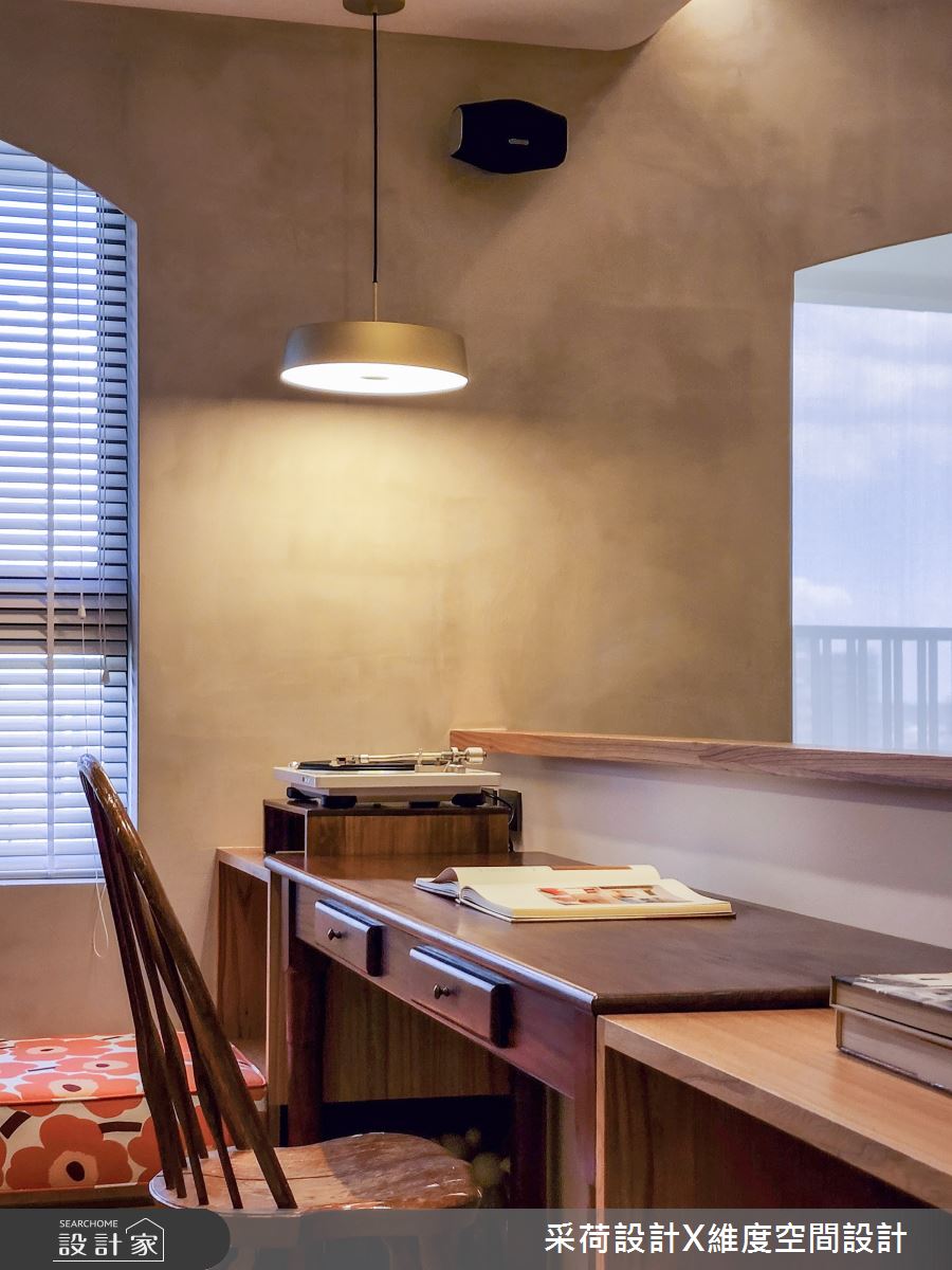 28坪新成屋(5年以下)＿混搭風書房案例圖片＿采荷設計X維度空間設計＿采荷X維度_36之25