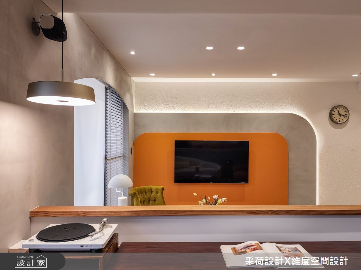 28坪新成屋(5年以下)＿混搭風書房案例圖片＿采荷設計X維度空間設計＿采荷X維度_36之24