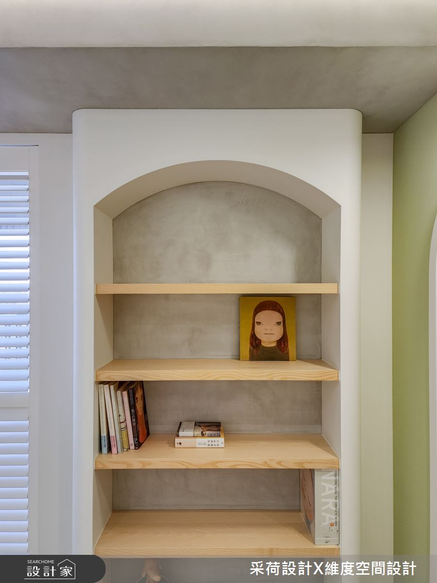 28坪新成屋(5年以下)＿混搭風臥室案例圖片＿采荷設計X維度空間設計＿采荷X維度_36之35