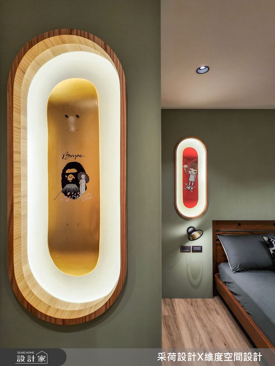 28坪新成屋(5年以下)＿混搭風客房案例圖片＿采荷設計X維度空間設計＿采荷X維度_36之40