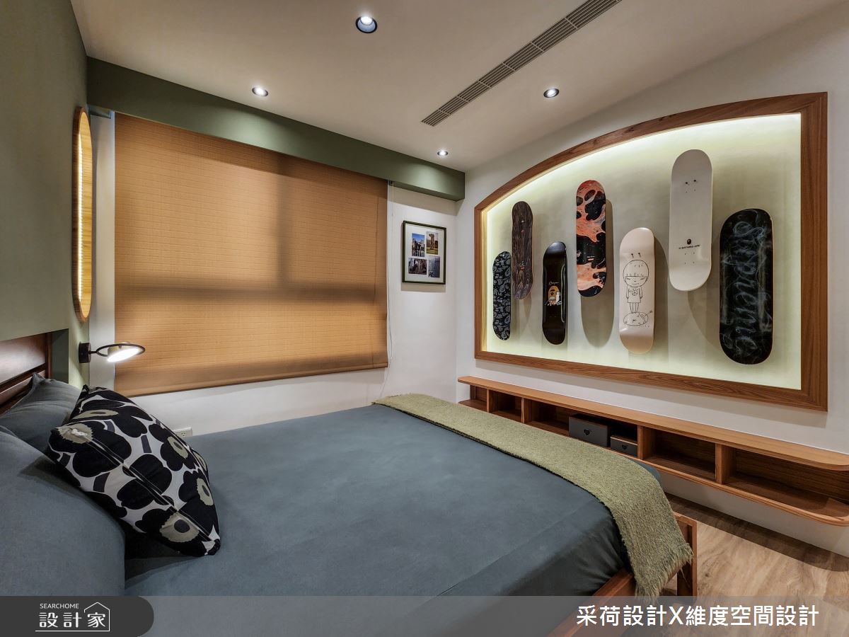 28坪新成屋(5年以下)＿混搭風客房案例圖片＿采荷設計X維度空間設計＿采荷X維度_36之39