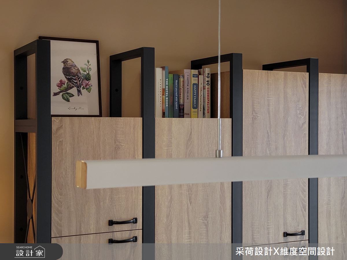 24坪新成屋(5年以下)＿混搭風書房案例圖片＿采荷設計X維度空間設計＿采荷X維度_33之19