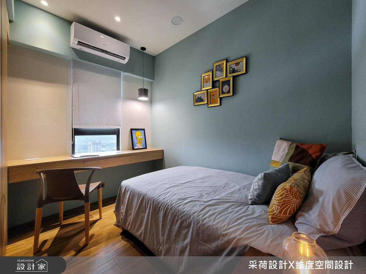24坪新成屋(5年以下)＿混搭風客房案例圖片＿采荷設計X維度空間設計＿采荷X維度_33之24