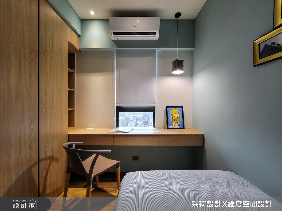 24坪新成屋(5年以下)＿混搭風客房案例圖片＿采荷設計X維度空間設計＿采荷X維度_33之25
