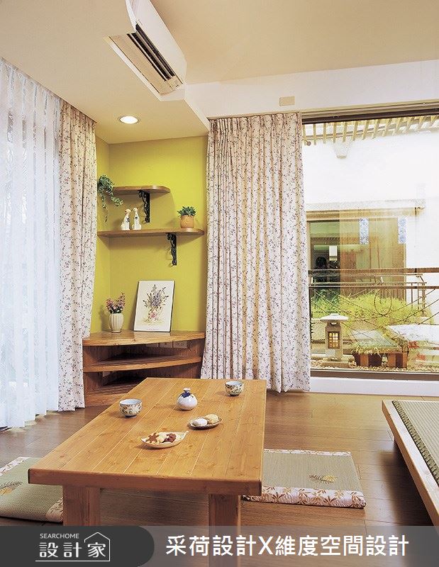 76坪新成屋(5年以下)＿鄉村風臥室案例圖片＿采荷設計X維度空間設計＿采荷X維度_01之24