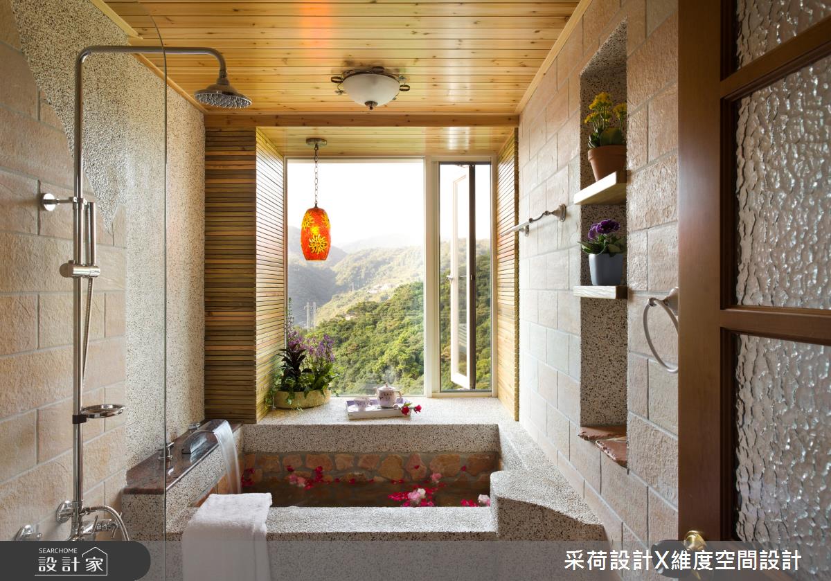 36坪老屋(16~30年)＿鄉村風浴室案例圖片＿采荷設計X維度空間設計＿采荷X維度_02之18