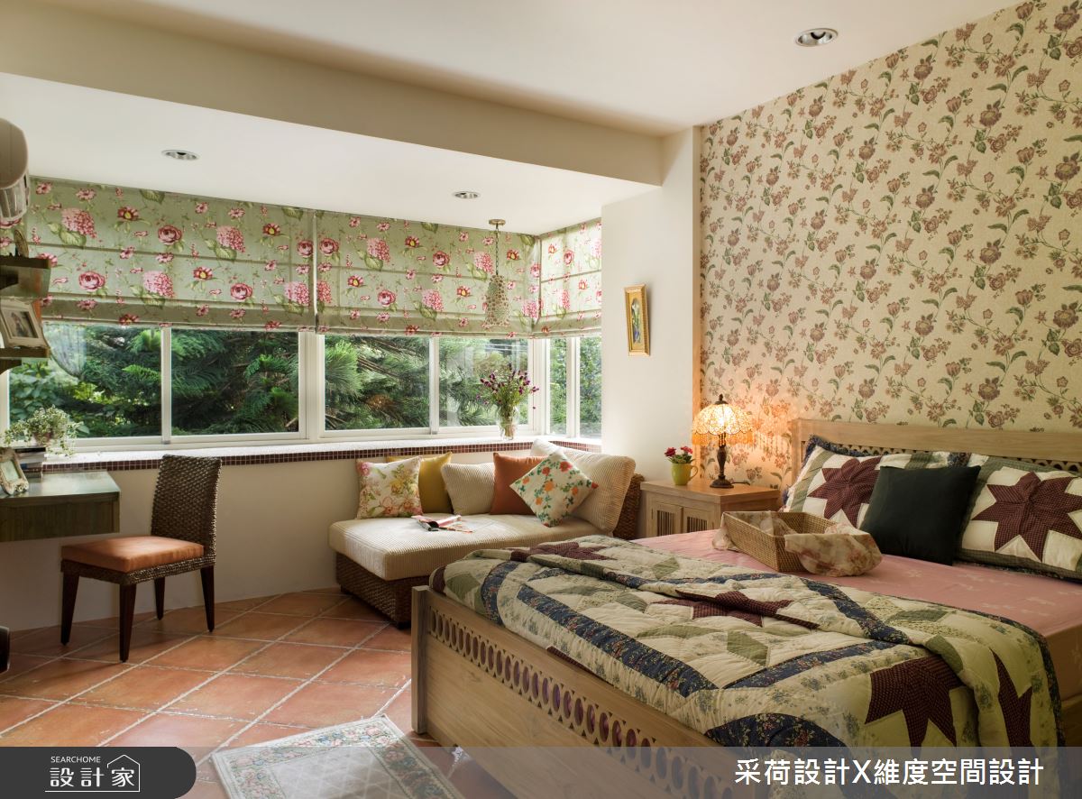 36坪老屋(16~30年)＿鄉村風臥室案例圖片＿采荷設計X維度空間設計＿采荷X維度_02之20