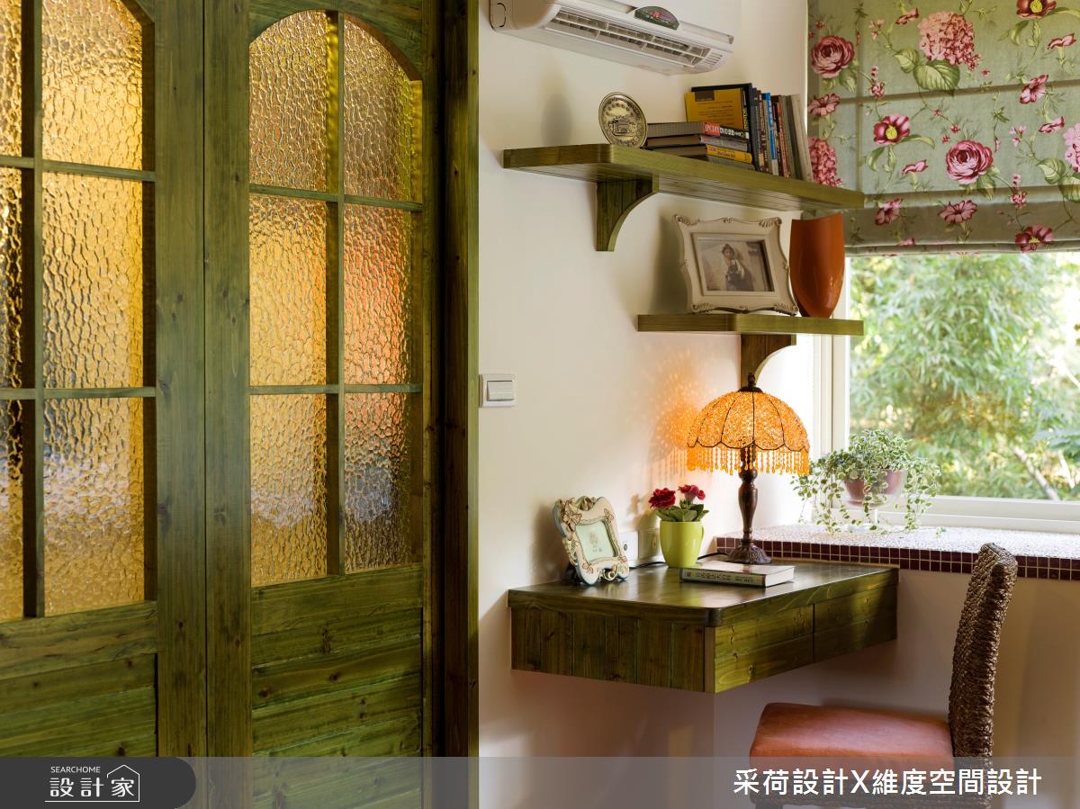 36坪老屋(16~30年)＿鄉村風臥室案例圖片＿采荷設計X維度空間設計＿采荷X維度_02之23
