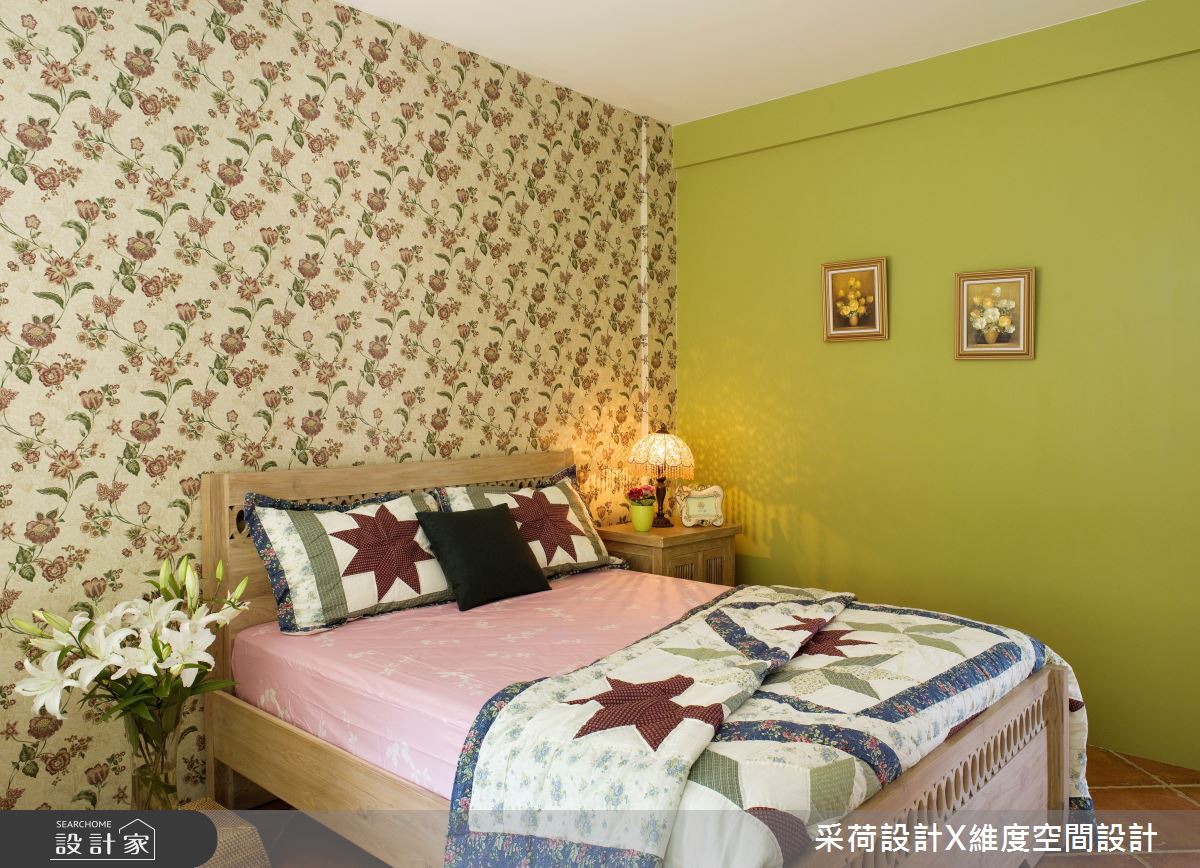 36坪老屋(16~30年)＿鄉村風臥室案例圖片＿采荷設計X維度空間設計＿采荷X維度_02之19