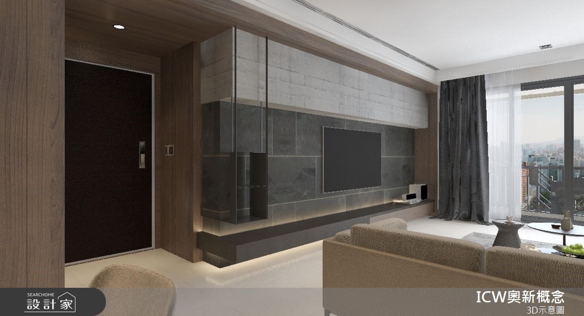31坪新成屋(5年以下)＿現代風案例圖片＿奧新概念＿奧新_03之2
