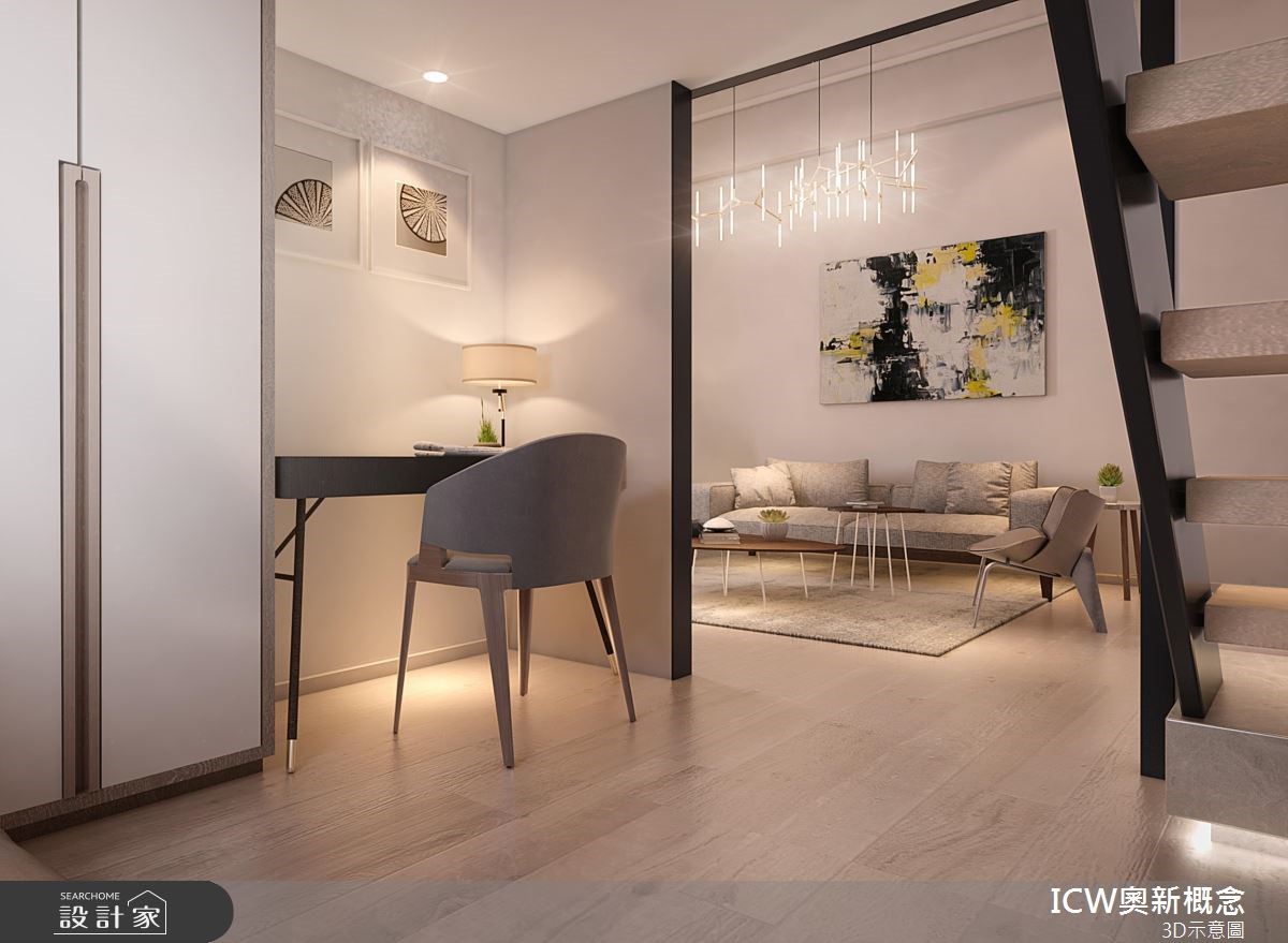 12坪中古屋(5~15年)＿休閒風案例圖片＿奧新概念＿奧新_07之3