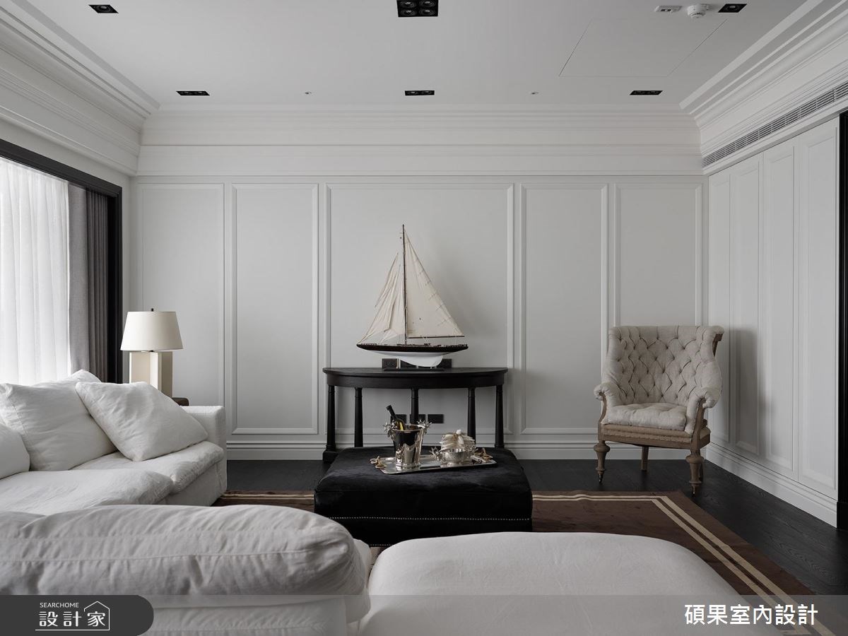 55坪＿美式風客廳案例圖片＿碩果室內裝修設計有限公司＿碩果_28 Residence P.之6