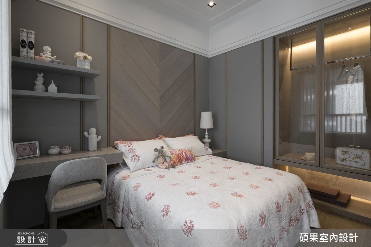 22坪新成屋(5年以下)＿美式風臥室案例圖片＿碩果室內裝修設計有限公司＿碩果_05之15