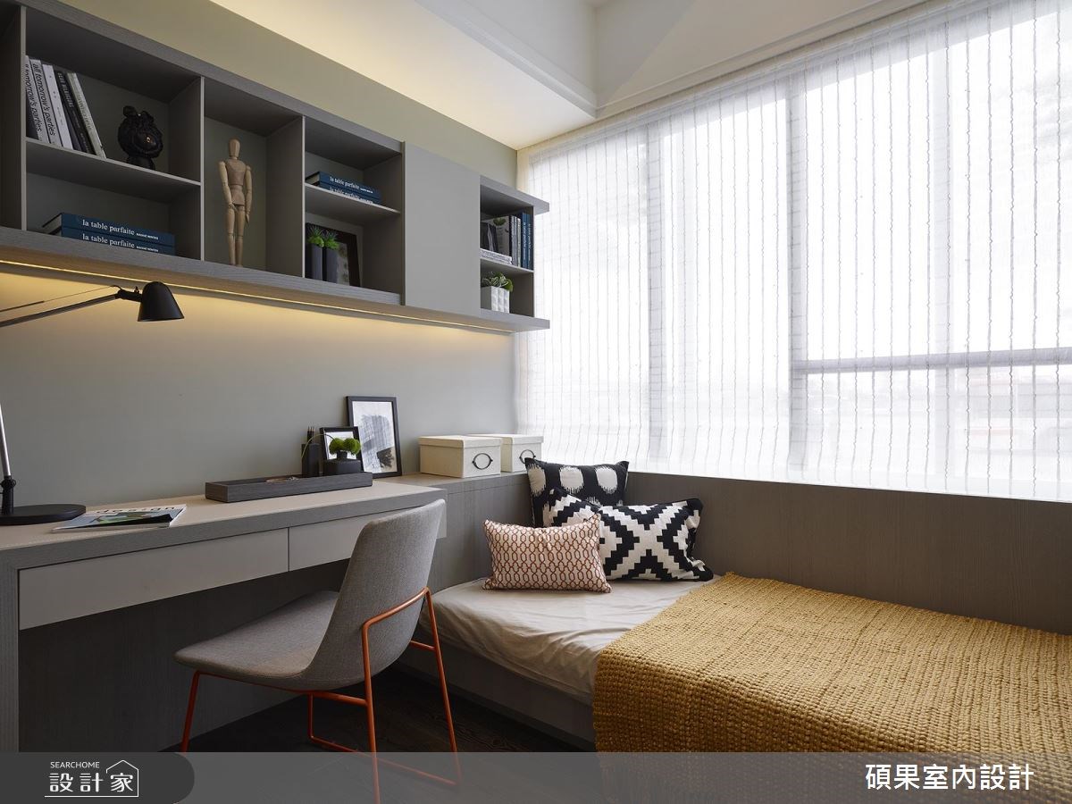 30坪新成屋(5年以下)＿現代風臥室案例圖片＿碩果室內裝修設計有限公司＿碩果_06之15