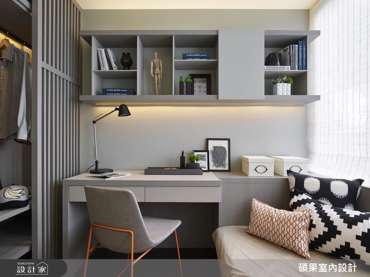 30坪新成屋(5年以下)＿現代風臥室案例圖片＿碩果室內裝修設計有限公司＿碩果_06之16