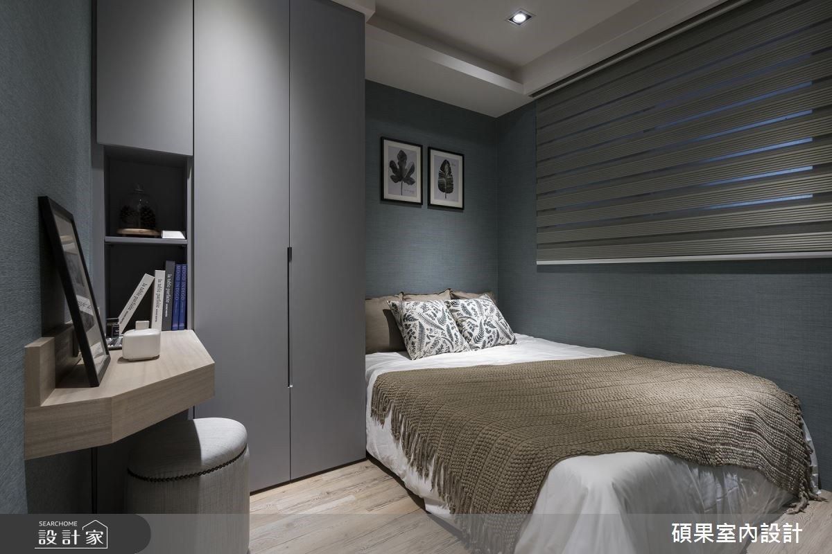 25坪新成屋(5年以下)＿現代風臥室案例圖片＿碩果室內裝修設計有限公司＿碩果_07之9