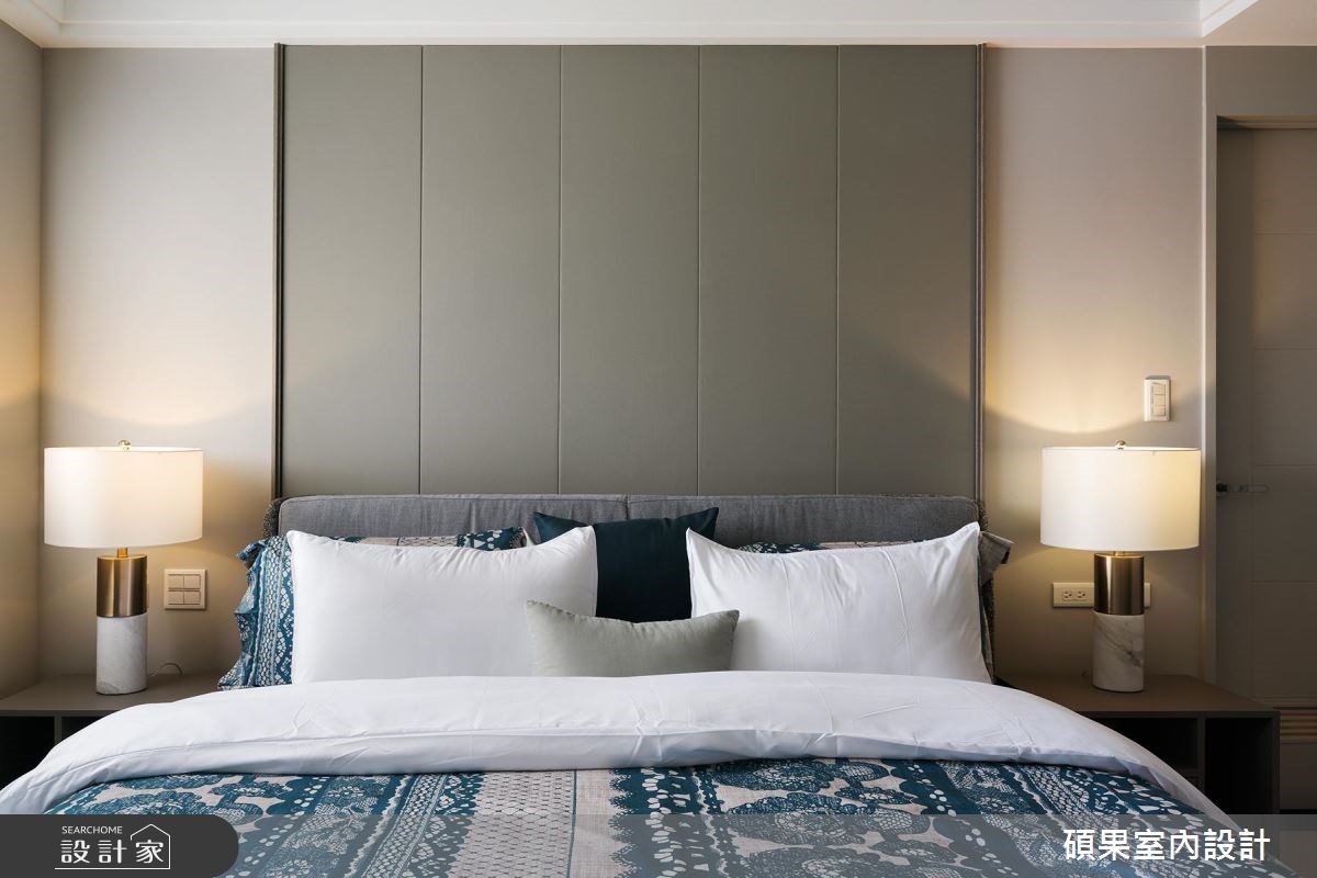 40坪新成屋(5年以下)＿療癒風臥室案例圖片＿碩果室內裝修設計有限公司＿碩果_09之14