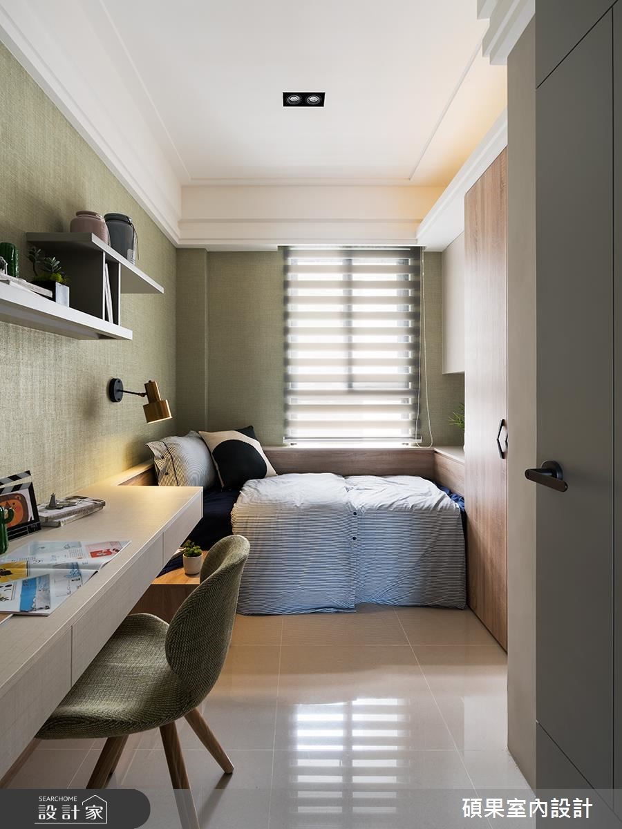 40坪新成屋(5年以下)＿療癒風臥室案例圖片＿碩果室內裝修設計有限公司＿碩果_09之17