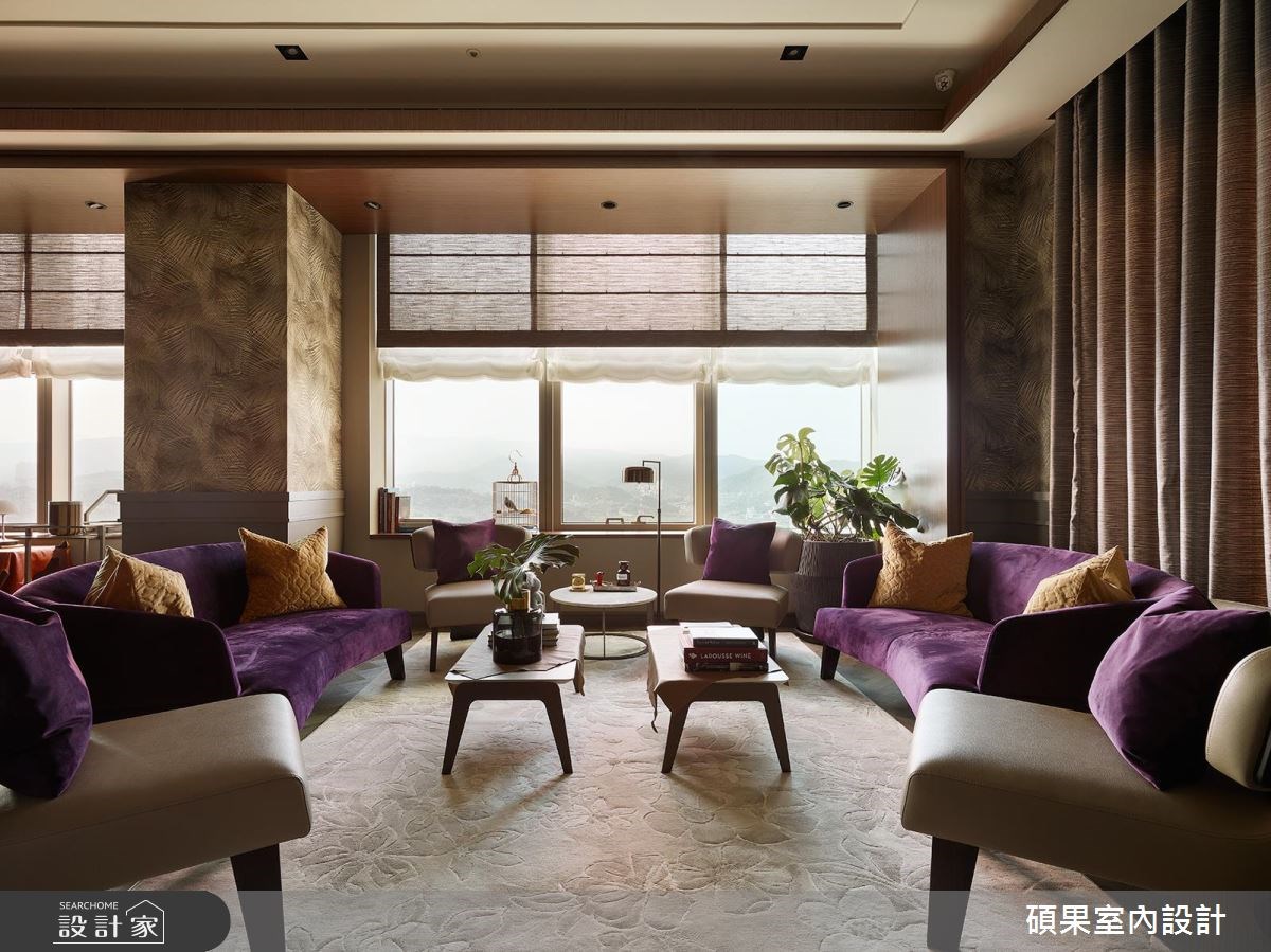 65坪新成屋(5年以下)＿混搭風客廳案例圖片＿碩果室內裝修設計有限公司＿碩果_20 酒探鄧斯坦之10