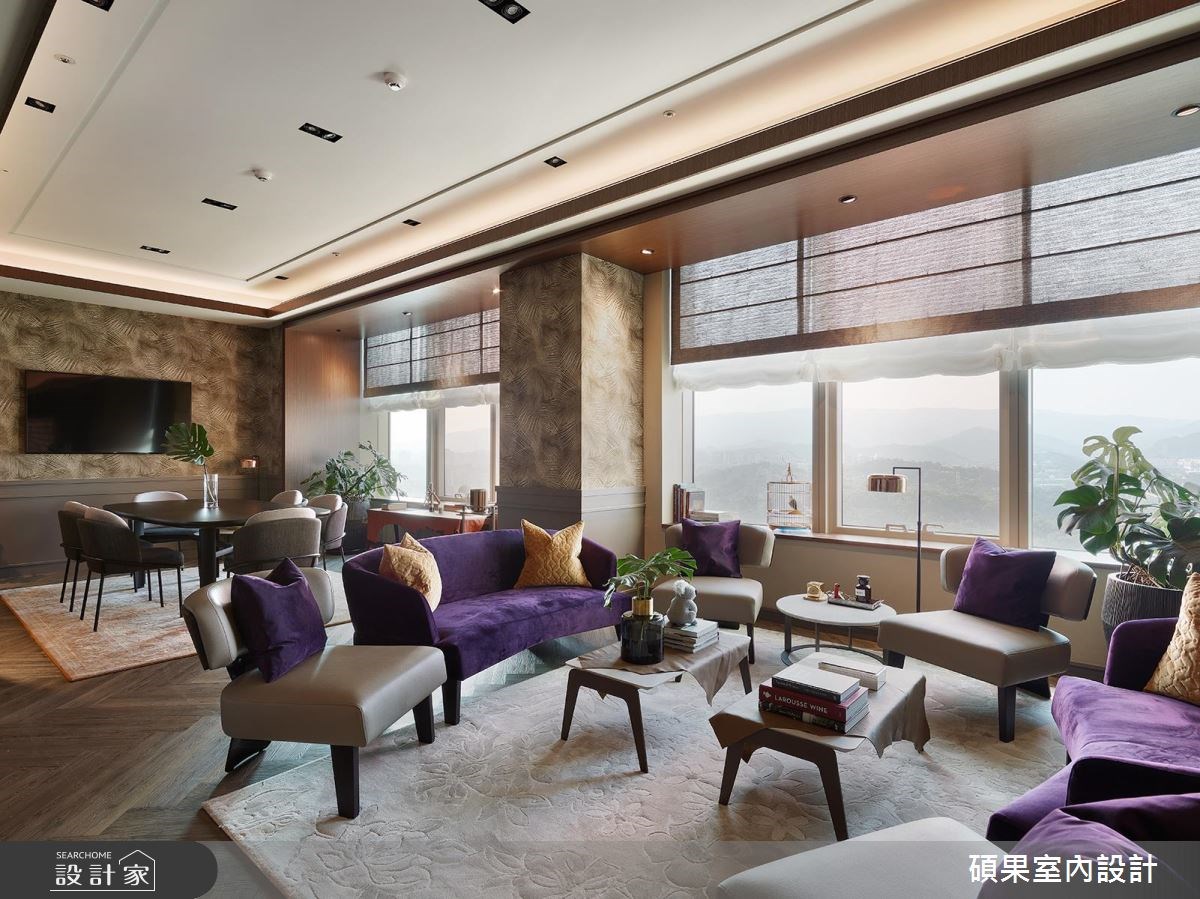 65坪新成屋(5年以下)＿混搭風客廳案例圖片＿碩果室內裝修設計有限公司＿碩果_20 酒探鄧斯坦之11