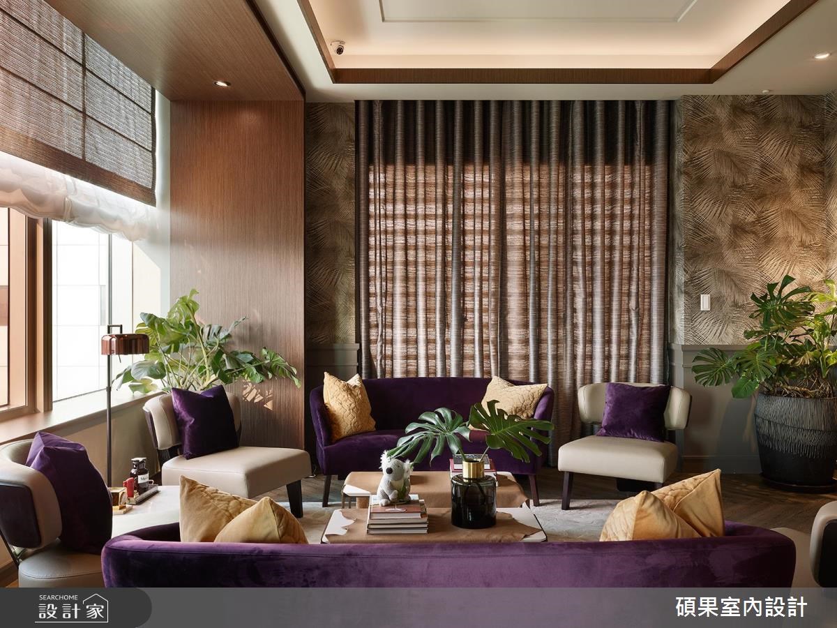 65坪新成屋(5年以下)＿混搭風客廳案例圖片＿碩果室內裝修設計有限公司＿碩果_20 酒探鄧斯坦之12