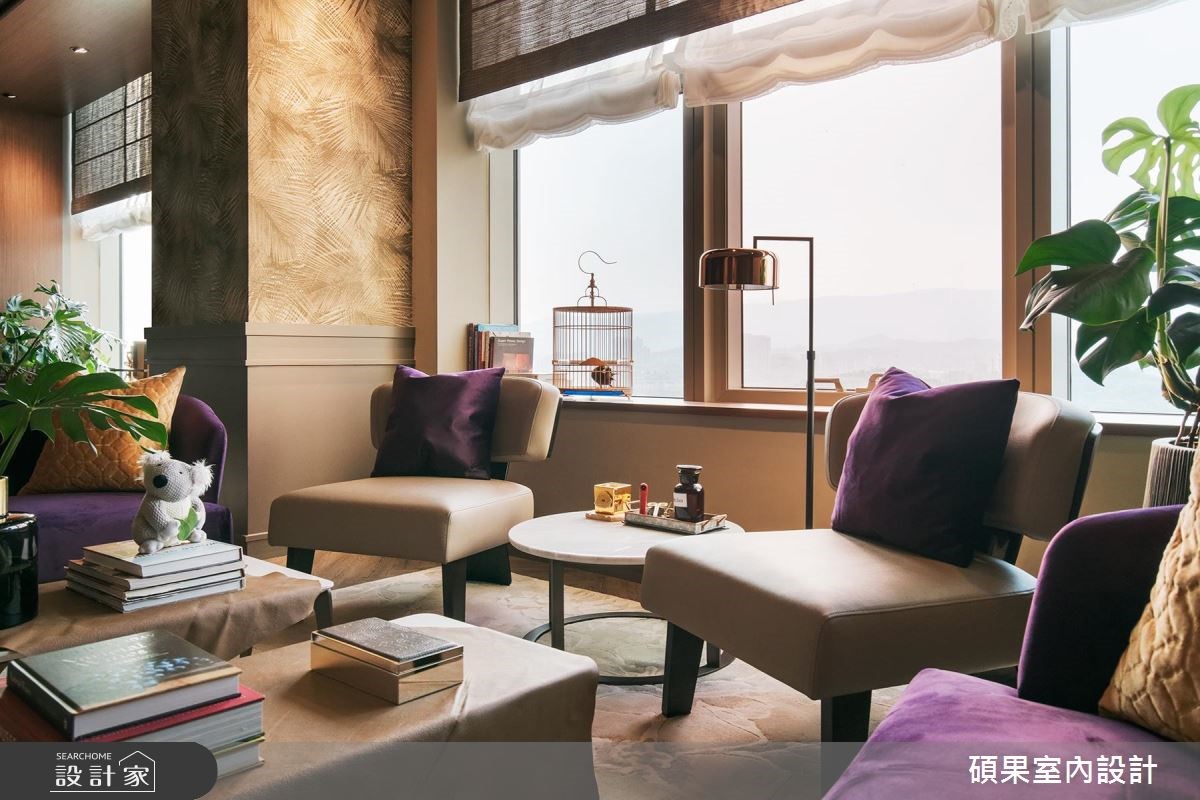 65坪新成屋(5年以下)＿混搭風客廳案例圖片＿碩果室內裝修設計有限公司＿碩果_20 酒探鄧斯坦之13