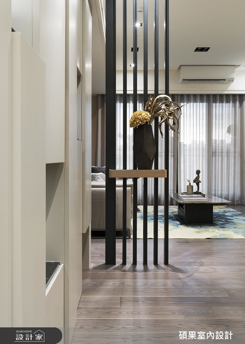 40坪新成屋(5年以下)＿現代風玄關案例圖片＿碩果室內裝修設計有限公司＿碩果_13之2