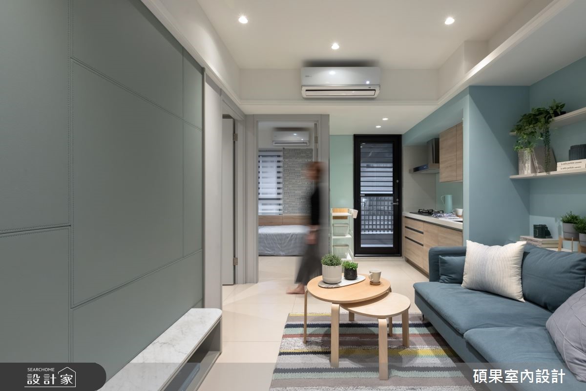 12坪新成屋(5年以下)＿北歐風客廳案例圖片＿碩果室內裝修設計有限公司＿碩果_15之6