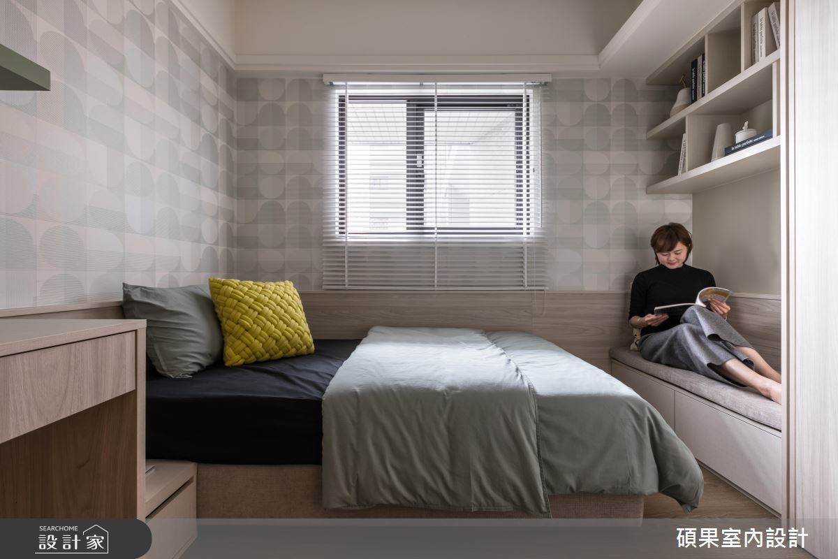 32坪新成屋(5年以下)＿現代風臥室案例圖片＿碩果室內裝修設計有限公司＿碩果_16之17