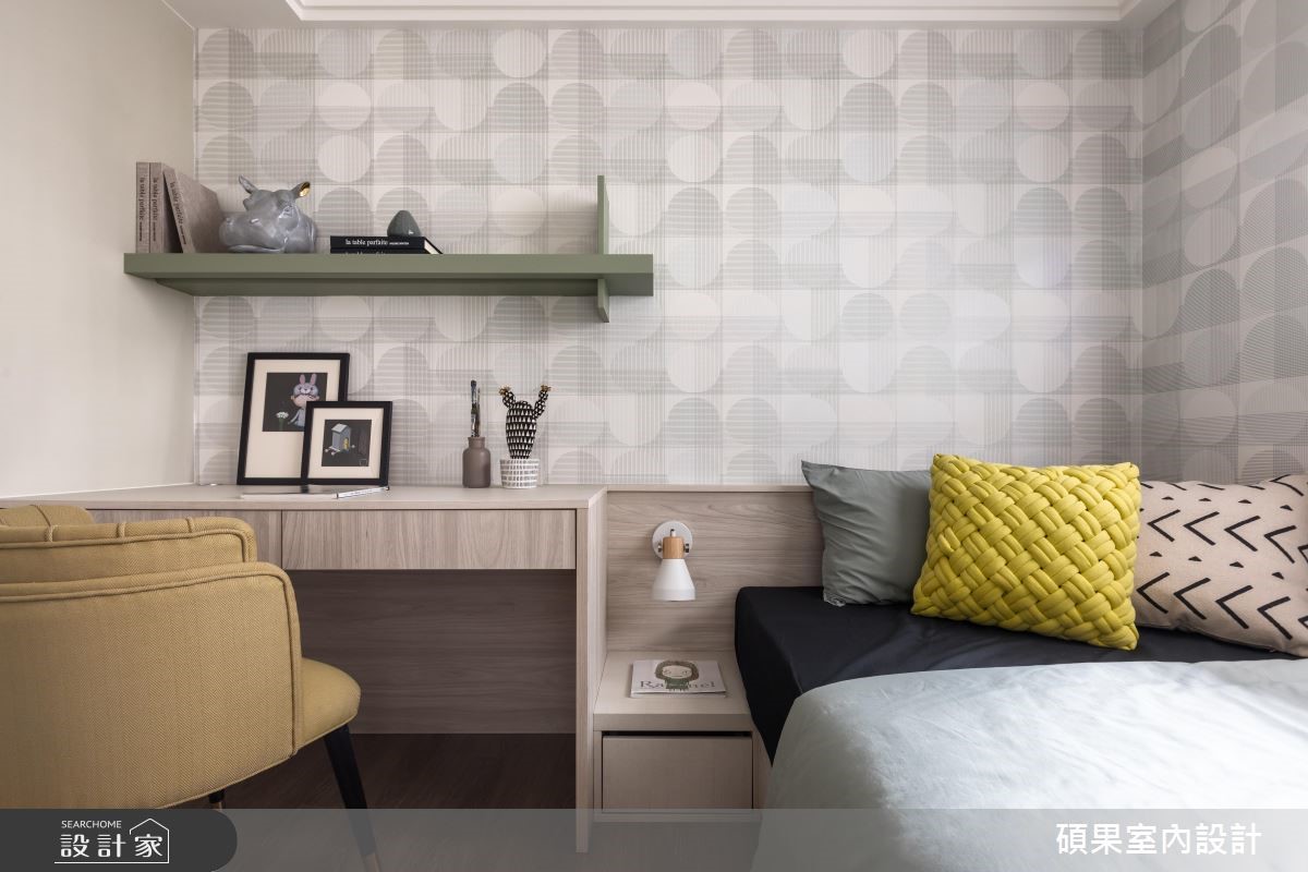 32坪新成屋(5年以下)＿現代風臥室案例圖片＿碩果室內裝修設計有限公司＿碩果_16之18