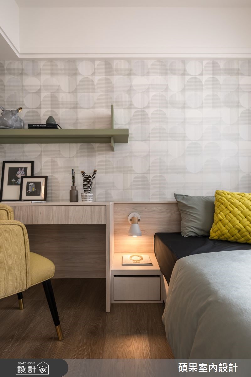 32坪新成屋(5年以下)＿現代風臥室案例圖片＿碩果室內裝修設計有限公司＿碩果_16之19