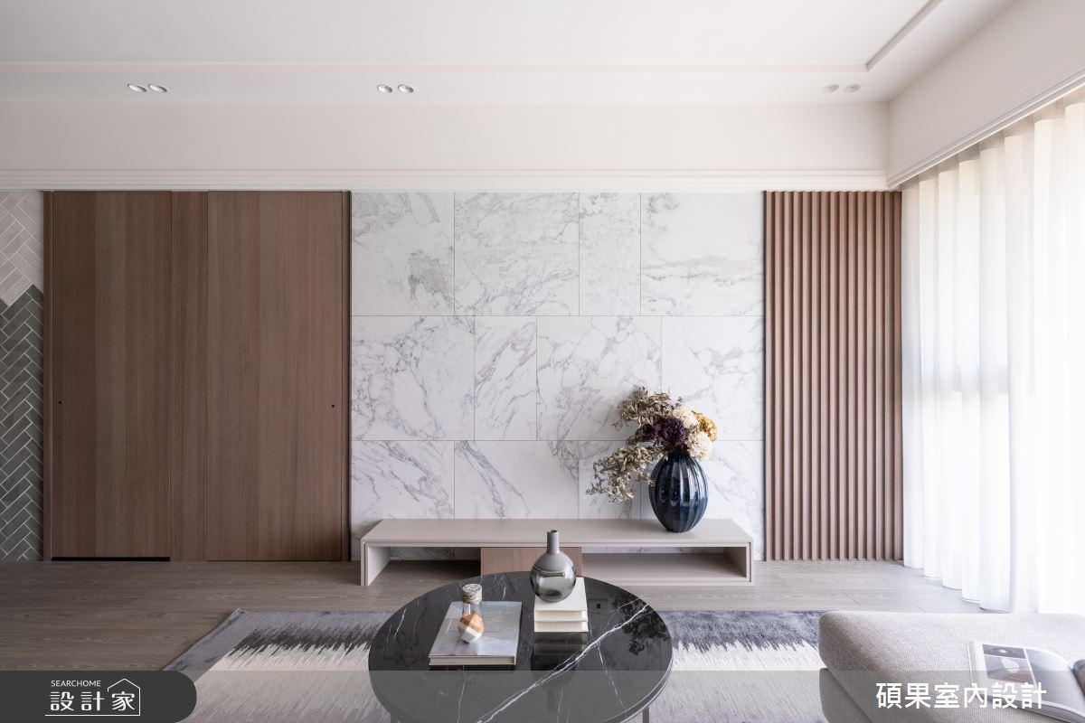 25坪新成屋(5年以下)＿北歐風客廳案例圖片＿碩果室內裝修設計有限公司＿碩果_17之7