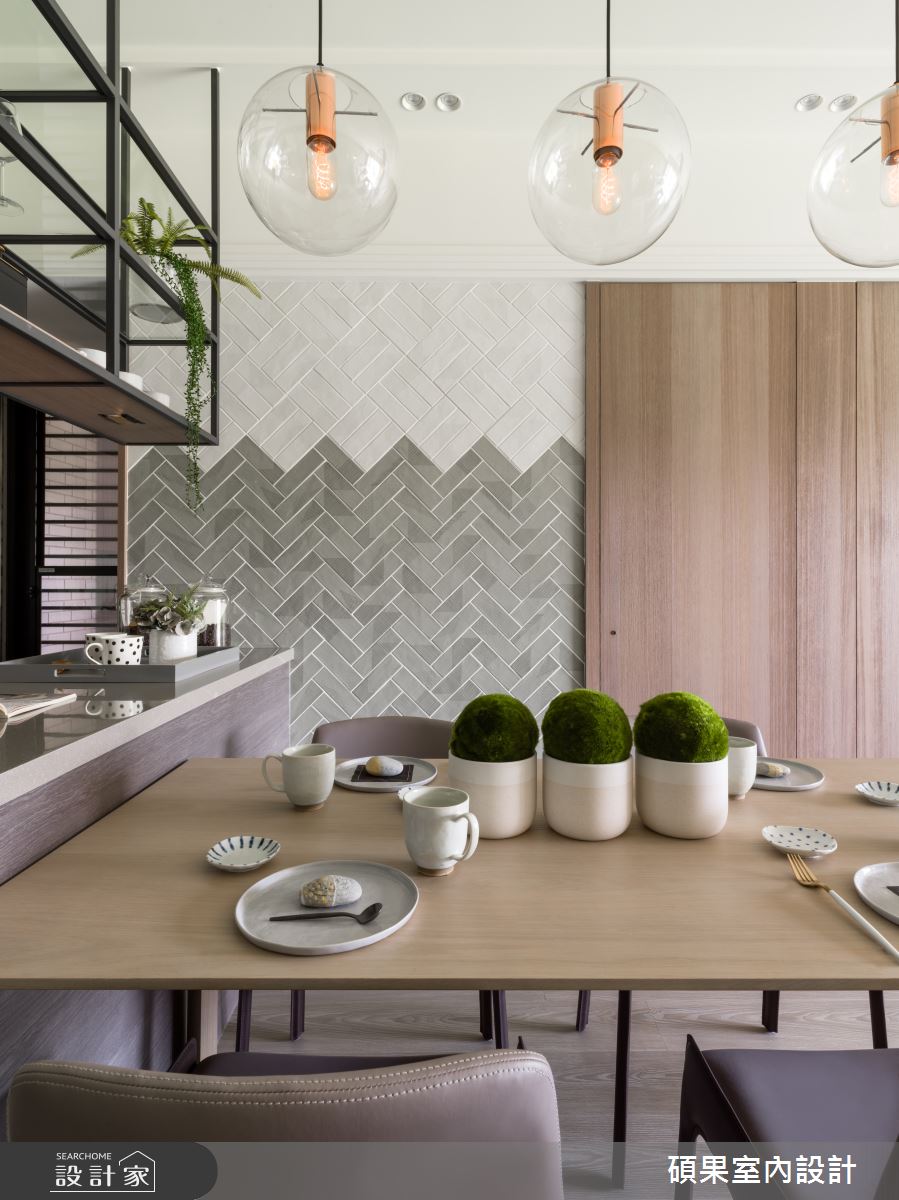 25坪新成屋(5年以下)＿北歐風餐廳吧檯案例圖片＿碩果室內裝修設計有限公司＿碩果_17之5