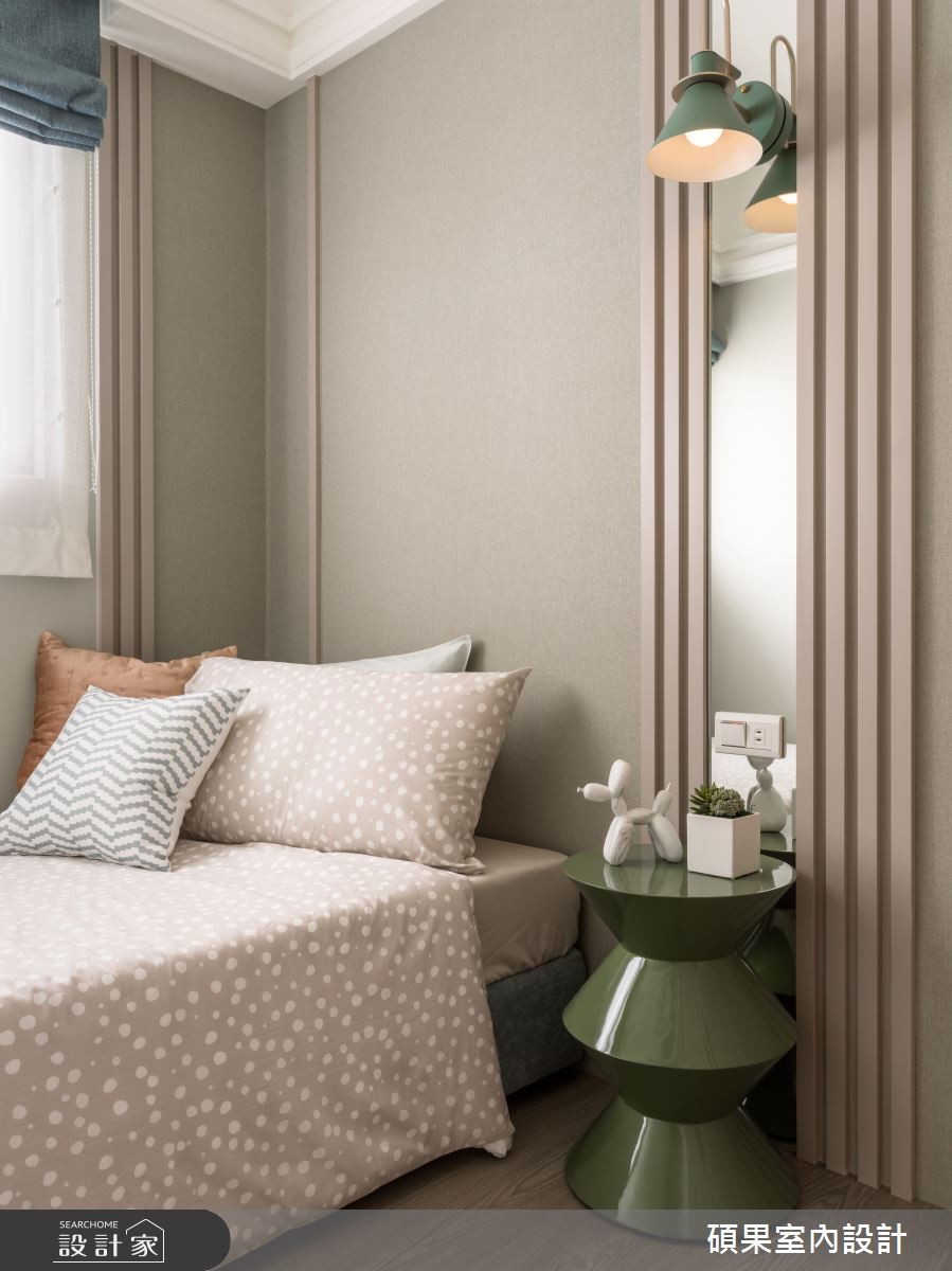 25坪新成屋(5年以下)＿北歐風臥室案例圖片＿碩果室內裝修設計有限公司＿碩果_17之18