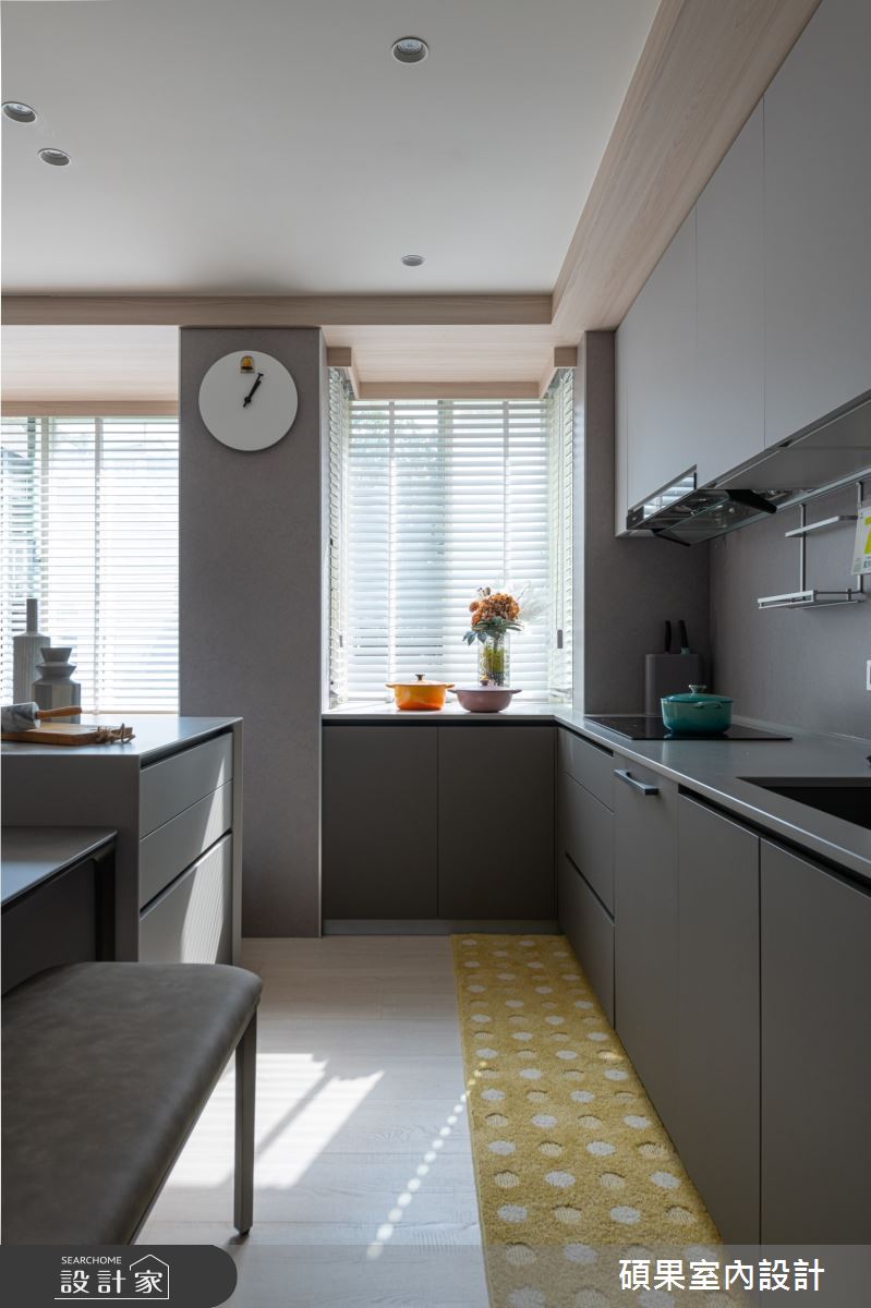 67坪老屋(16~30年)＿北歐風廚房案例圖片＿碩果室內裝修設計有限公司＿碩果_19 TianMu Residence L.之12