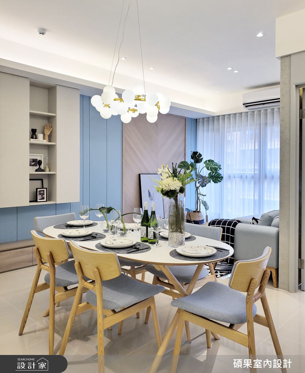 20坪新成屋(5年以下)＿簡約風餐廳案例圖片＿碩果室內裝修設計有限公司＿碩果_10之4