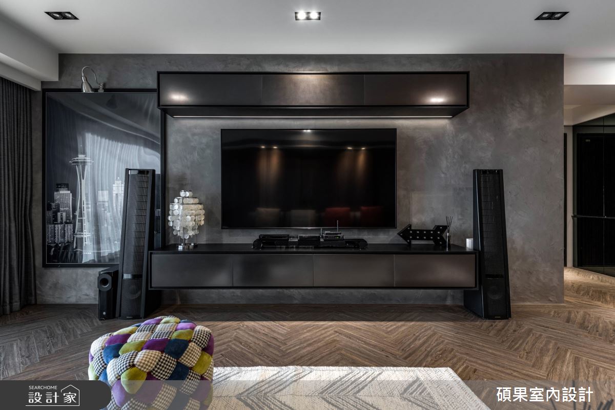 55坪新成屋(5年以下)＿混搭風客廳案例圖片＿碩果室內裝修設計有限公司＿碩果_21 Residence W. Sanchong之3